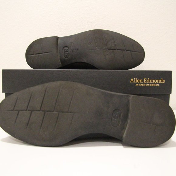 Allen Edmonds SFO Black Leather Slip-on Loafers main image 6